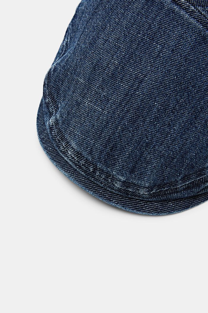 Schiebermütze aus Denim