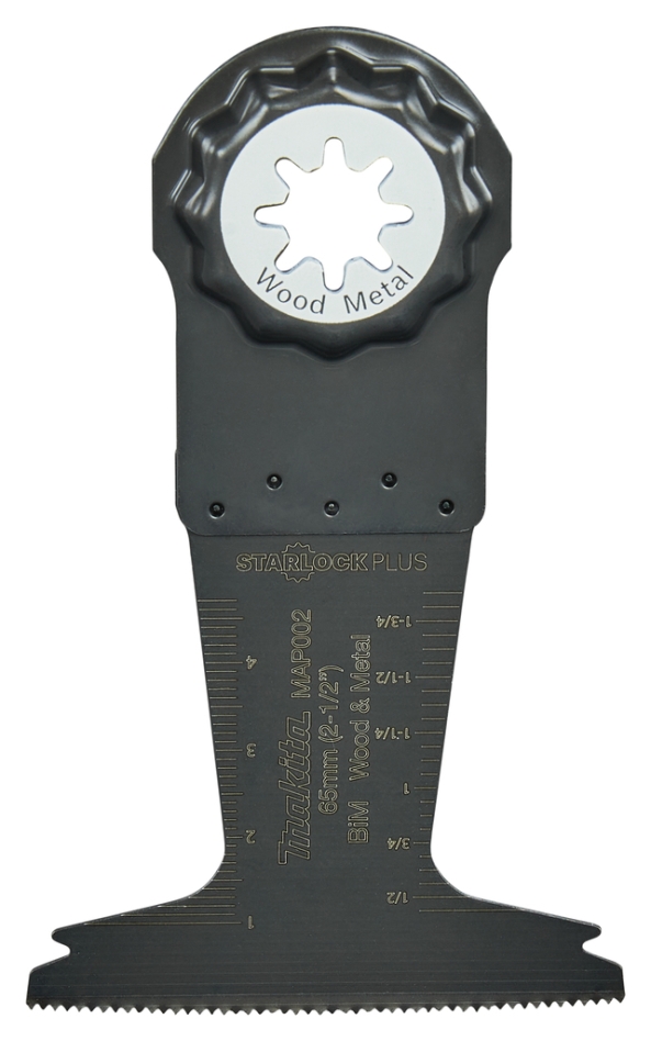 Makita pribor B-66335 MAP002 list za uranjanje 65x50mm drvo i čelik Starlock Plus višenamjenski alat