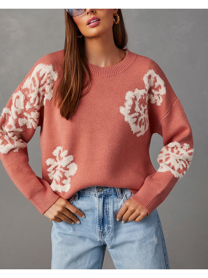 Milan Kiss Pullover in Rosa günstig kaufen