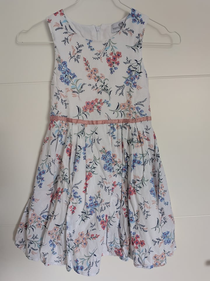 happy girls by Eisend Kleid in Creme/ Bunt günstig kaufen 116
