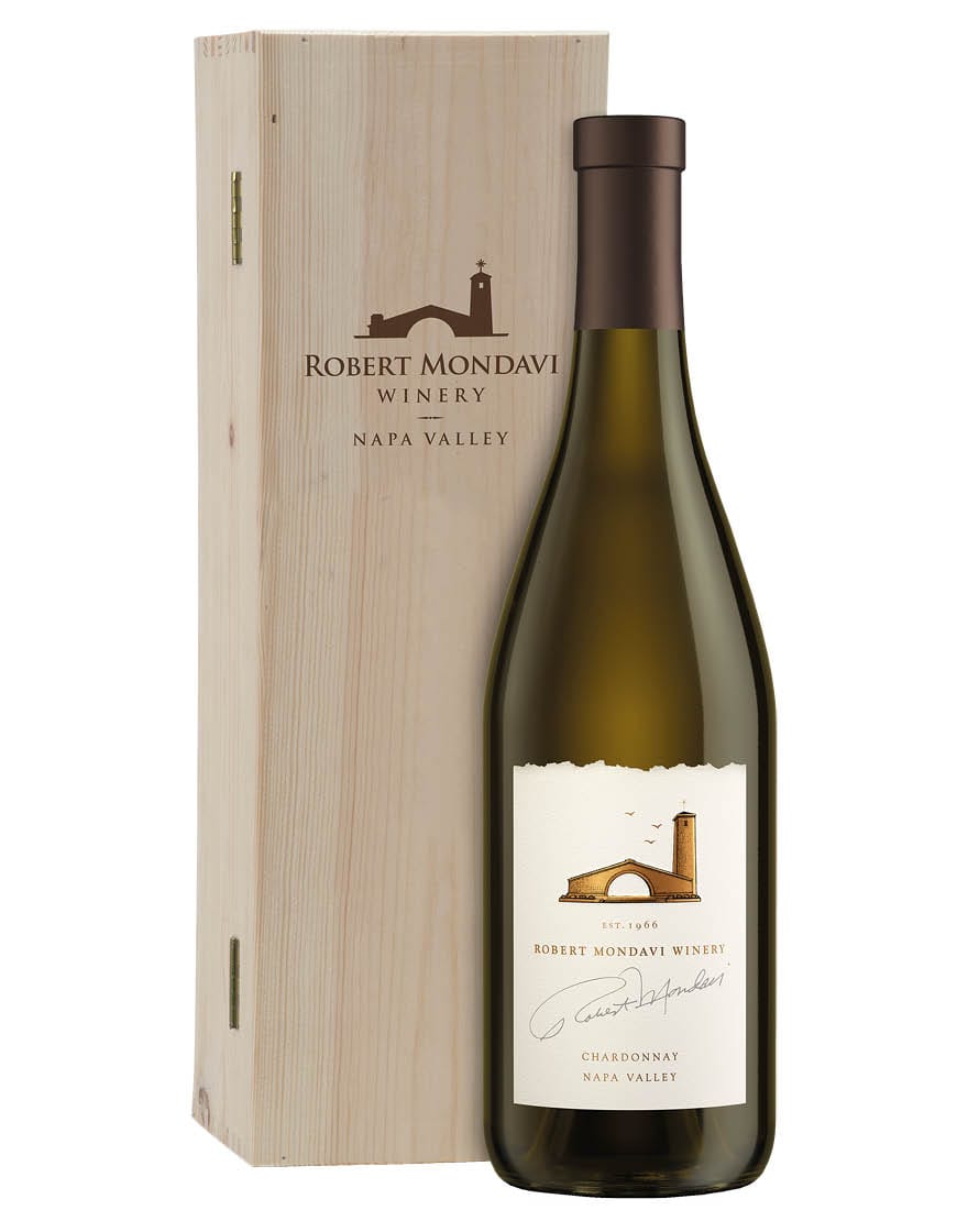 Napa Valley Chardonnay AVA 2018 Robert Mondavi Winery 0,75 ℓ, Caisse bois
