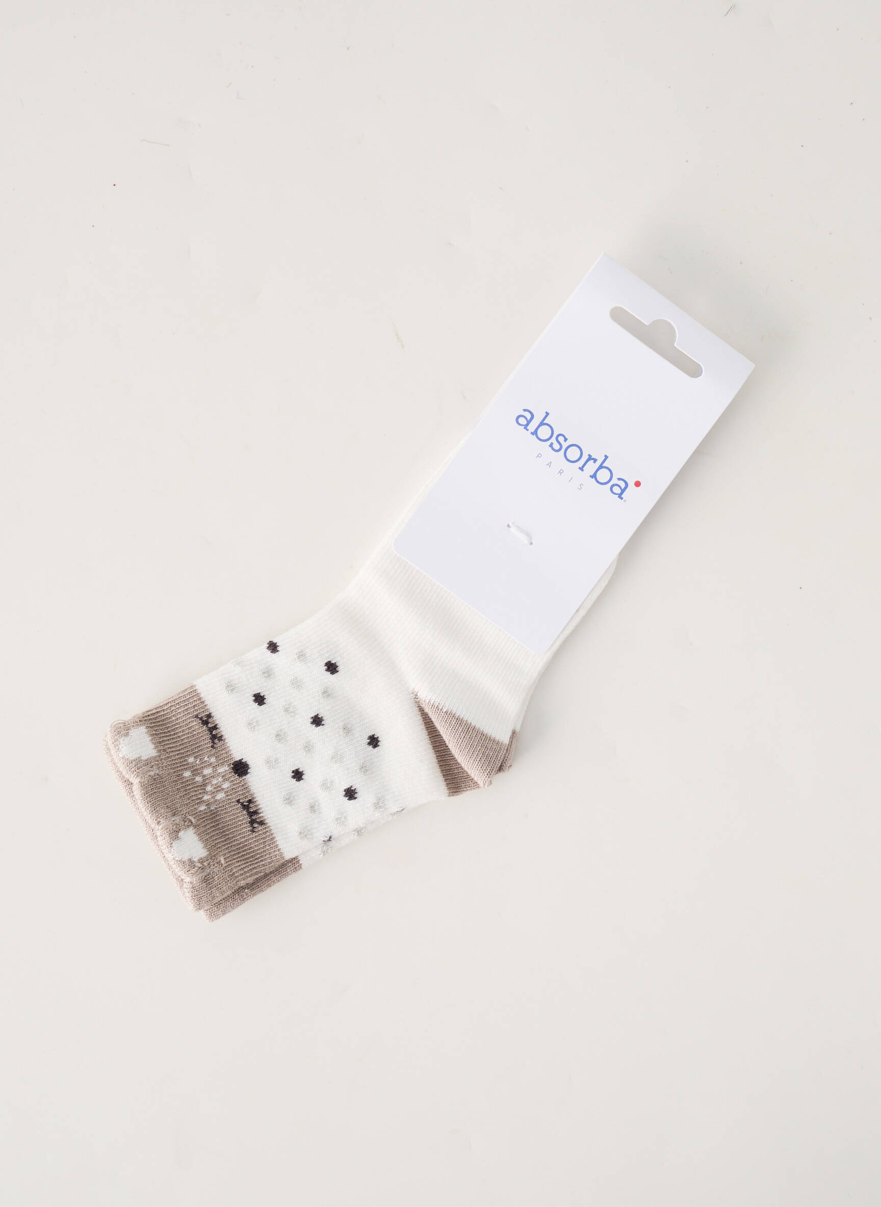 Absorba Chaussette Enfant couleur marron