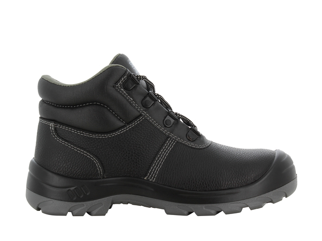 Scarpe antinfortunistiche BESTBOY, le preferite di sempre, modello a mezza altezza, colore nero.