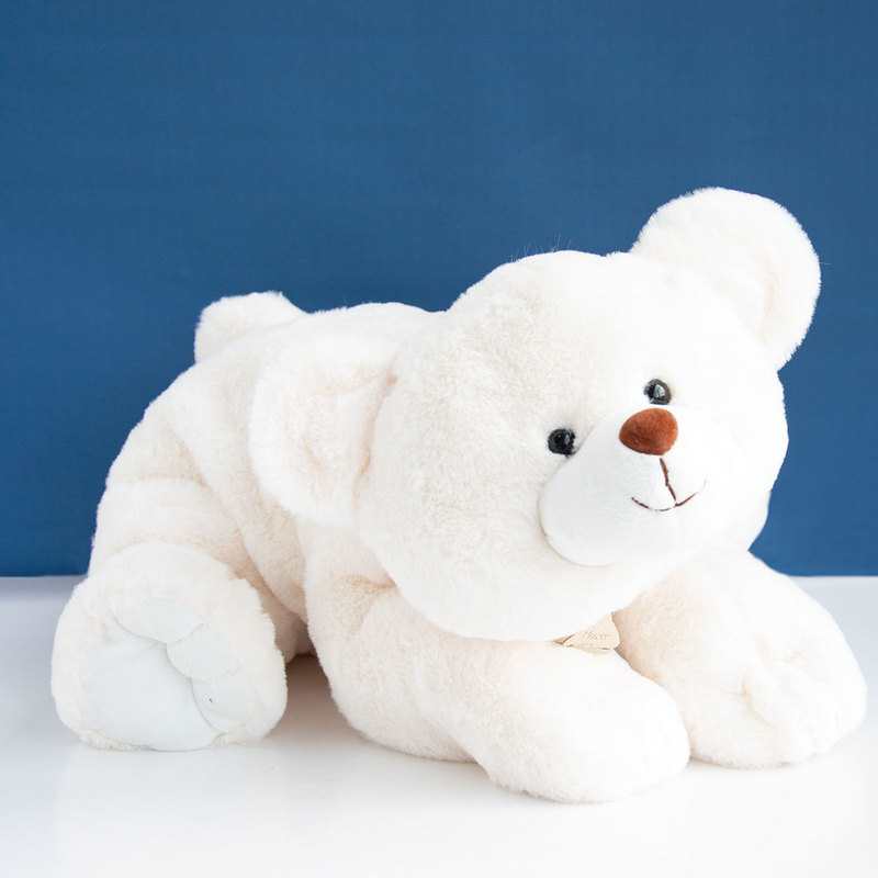 Peluche ours polaire 50 cm