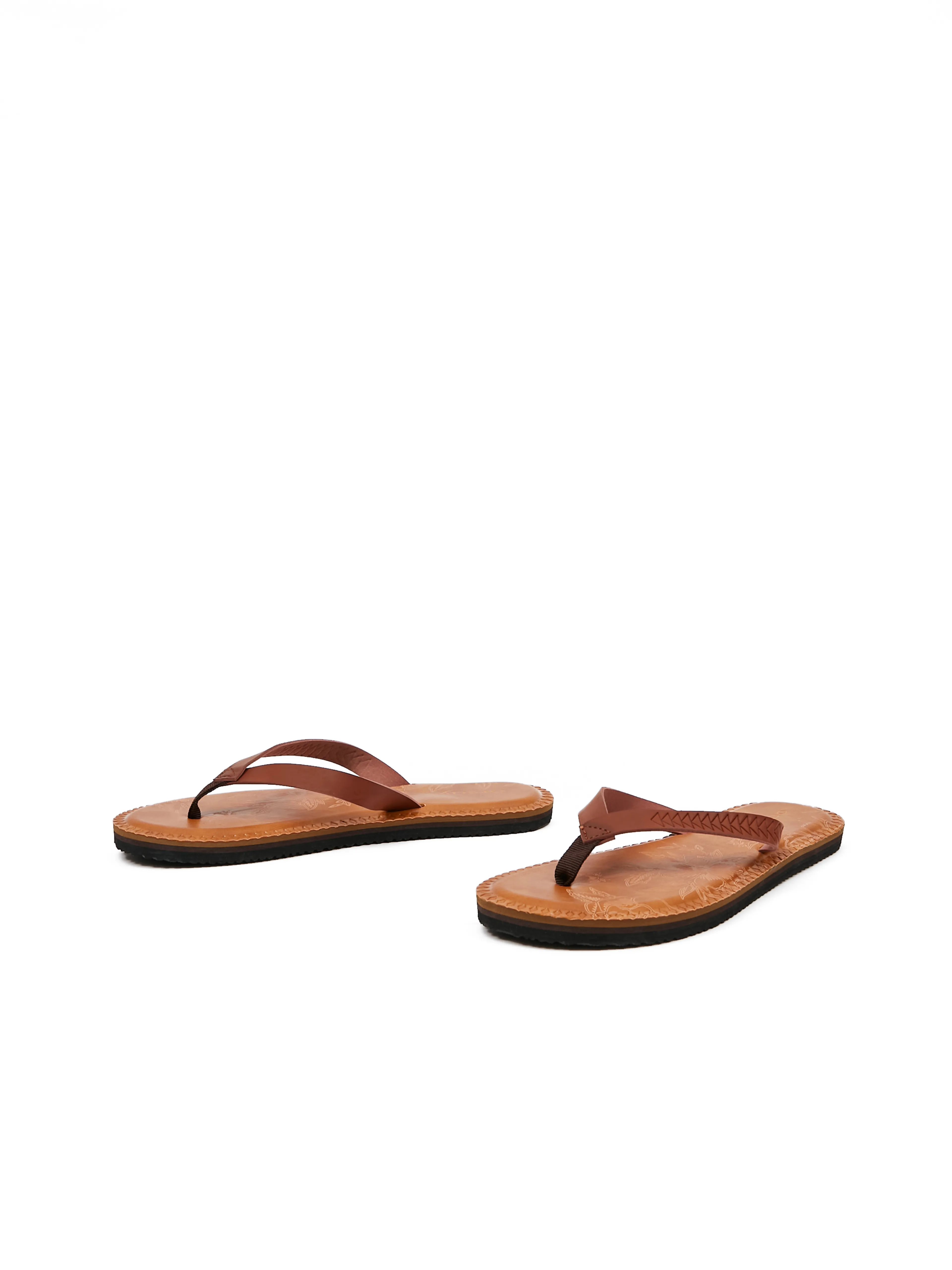 Braune Damen-Flip-Flops ORSAY
