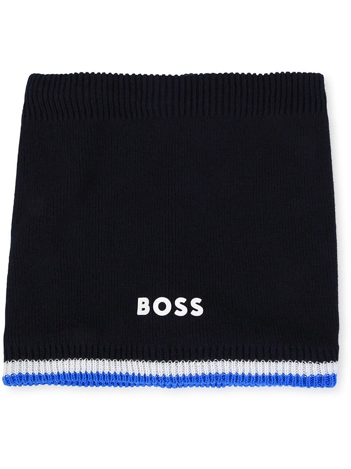 Hugo Boss Kids Loop-Schal in Dunkelblau - Ø24 cm günstig kaufen