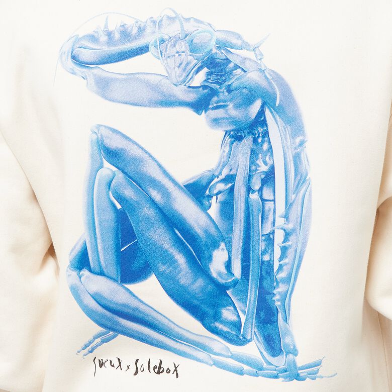 solebox x Sucuk & Bratwurst Hoodie (Backprint) cream