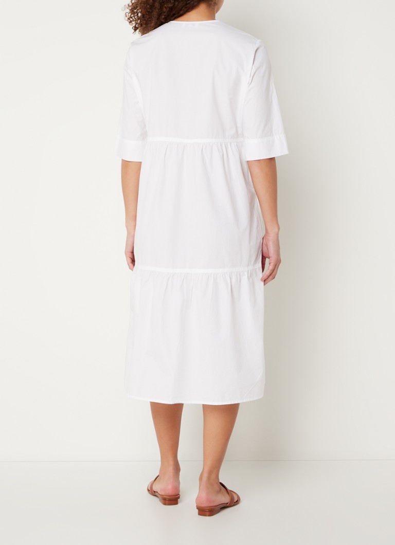 Cinque Cidahlie midi dress with pleat detail and side pockets