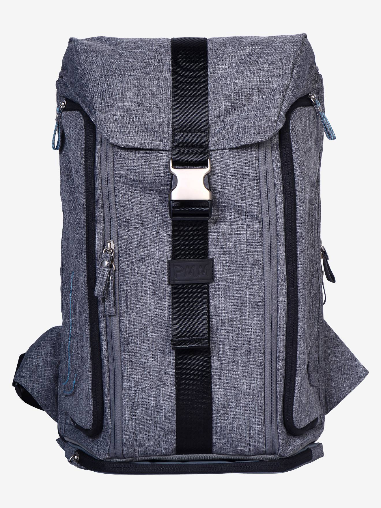Sac à langer pour homme Jule's bag PAPA, MAMAN ET MOI gris