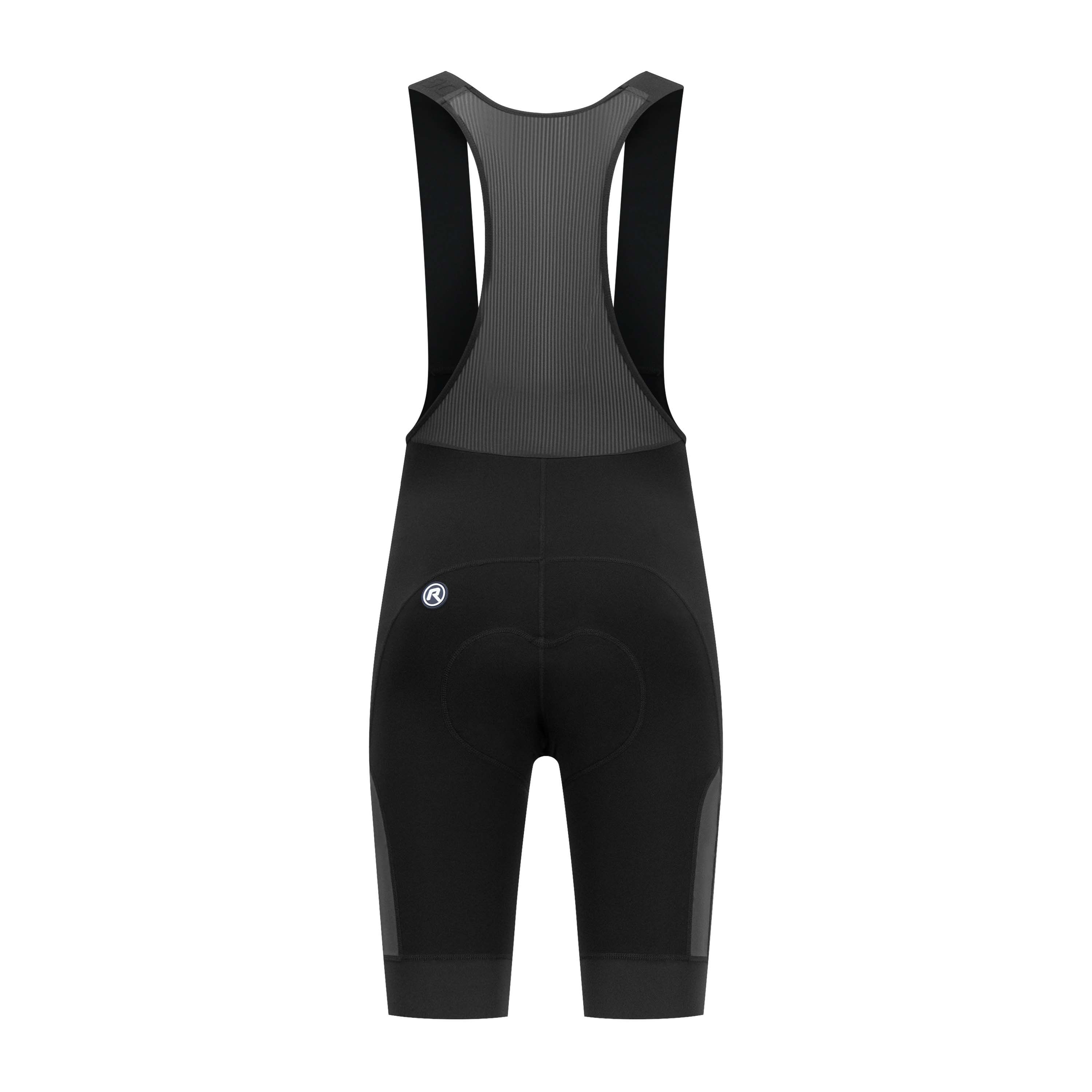 Rogelli Thermal DWR Schwarz Herren Radhose Kurz Mit Träger