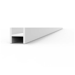Styrene Beams - H Shape  4x 4 x 350mm (4)