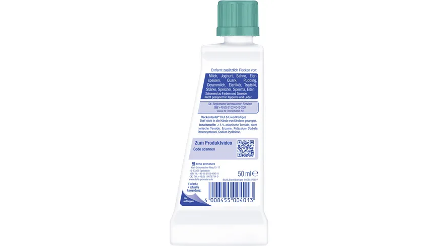 Dr.Beckmann Fleckenteufel für Blut & Eiweisshaltiges 50 ml
