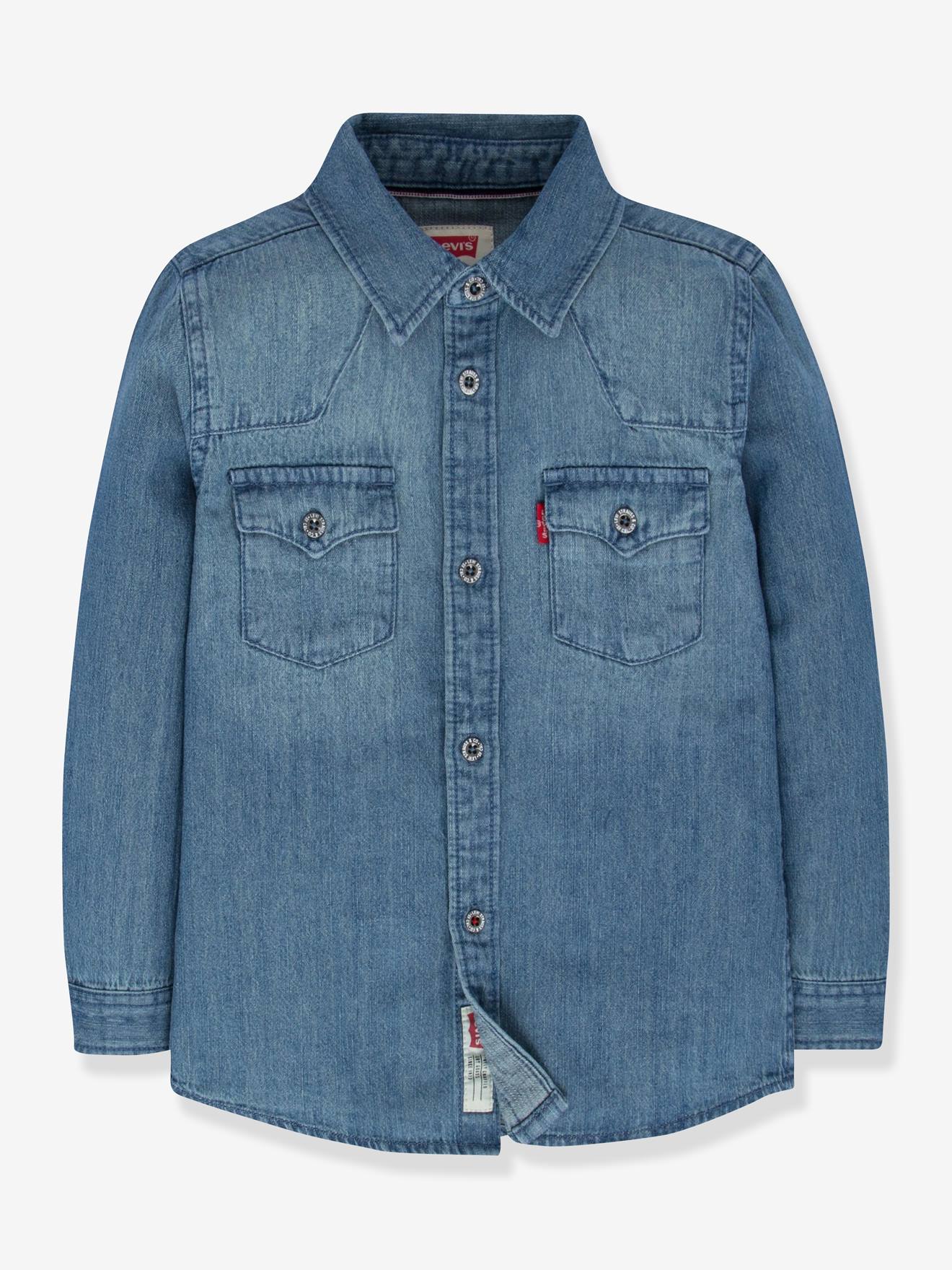 Levis Jungen Westernhemd BARSTOW Levi's - türkis