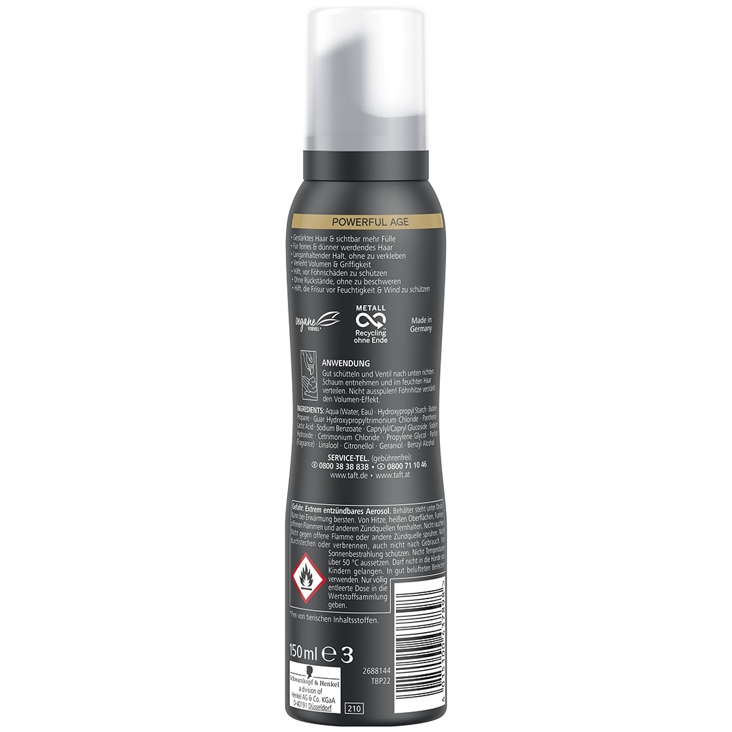 Powerful Age Fülle für feines Haar Halt 5