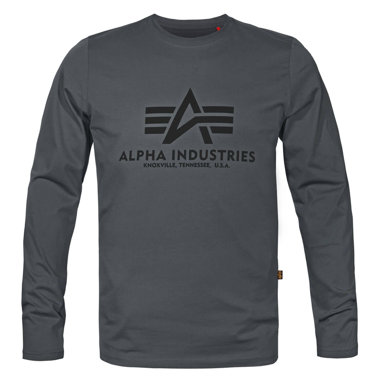 Basic Alpha Langarm Shirt