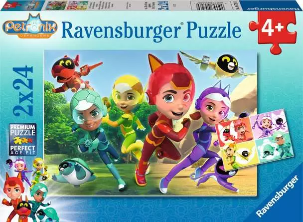Kinderpuzzle ab 4 Jahren - Die Tierschützer - 24 Teile