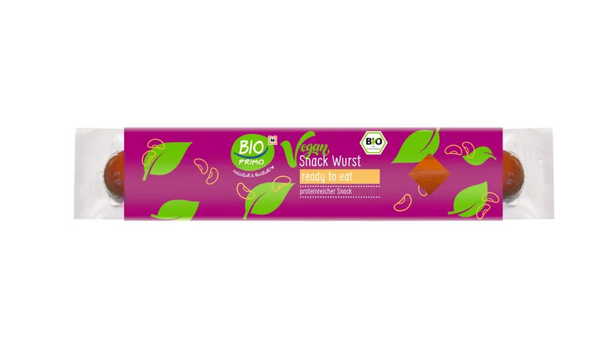 BIO PRIMO Bio Primo Vegane Snack Wurst 50 g