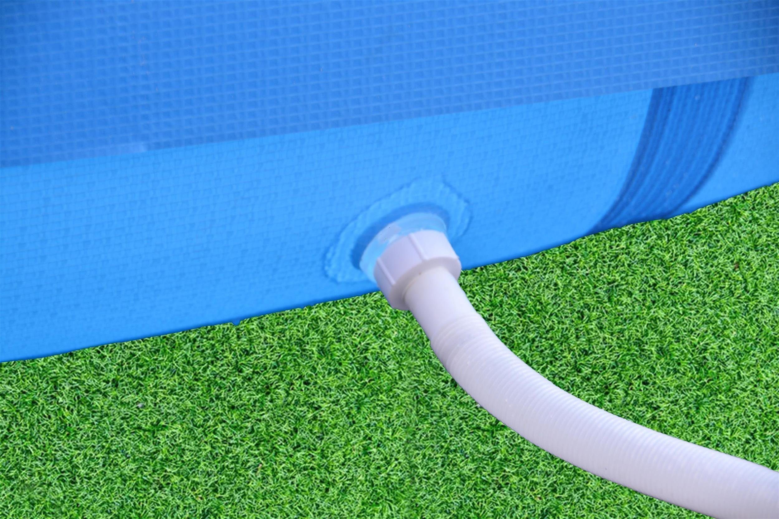 Avenli Framepool Stahlrahmenpool 360 x 76 cm ohne Pumpe (Gartenpool), Auch als Ersatzpool geeignet