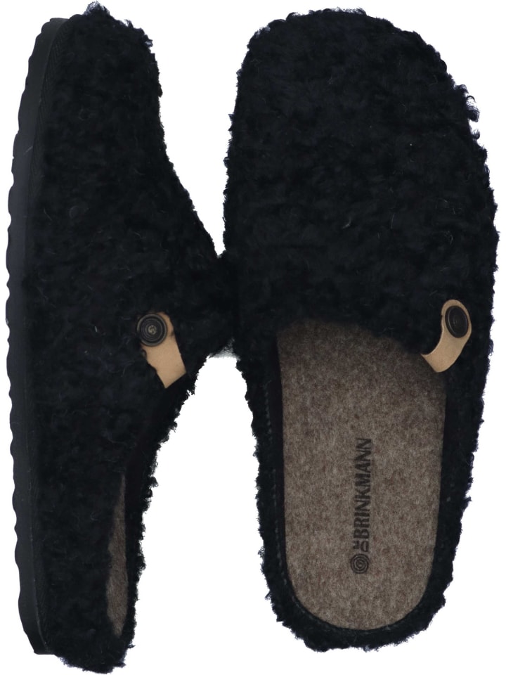 Dr. BRINKMANN Klassische Hausschuhe in schwarz günstig kaufen
