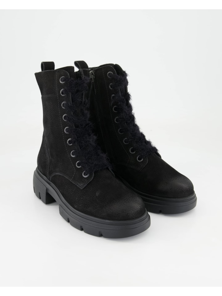 Paul Green Schnürstiefeletten in Schwarz günstig kaufen