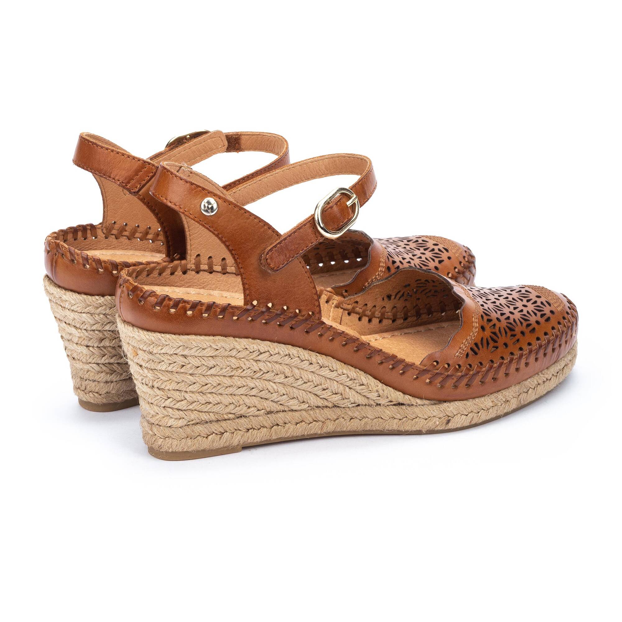 Damskie koturny z juty - BRANDY