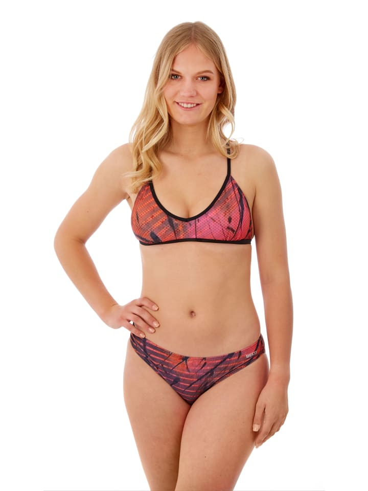 BECO the world of aquasports Bikini BEactive in pink-schwarz günstig kaufen