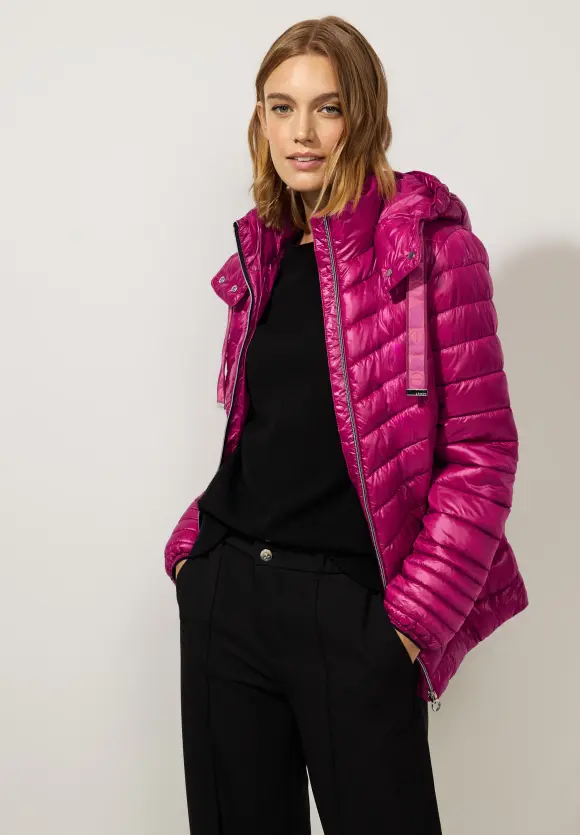 Street One Kurze Steppjacke mit Kapuze