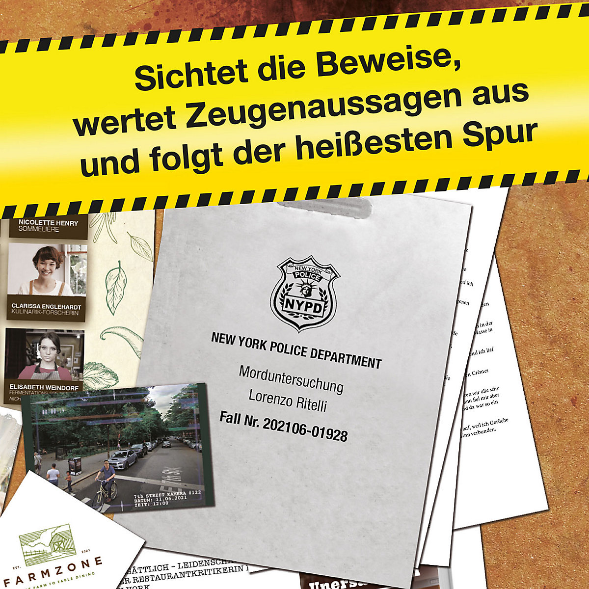 Murder Mystery Case Files - Death by Chef's Knife