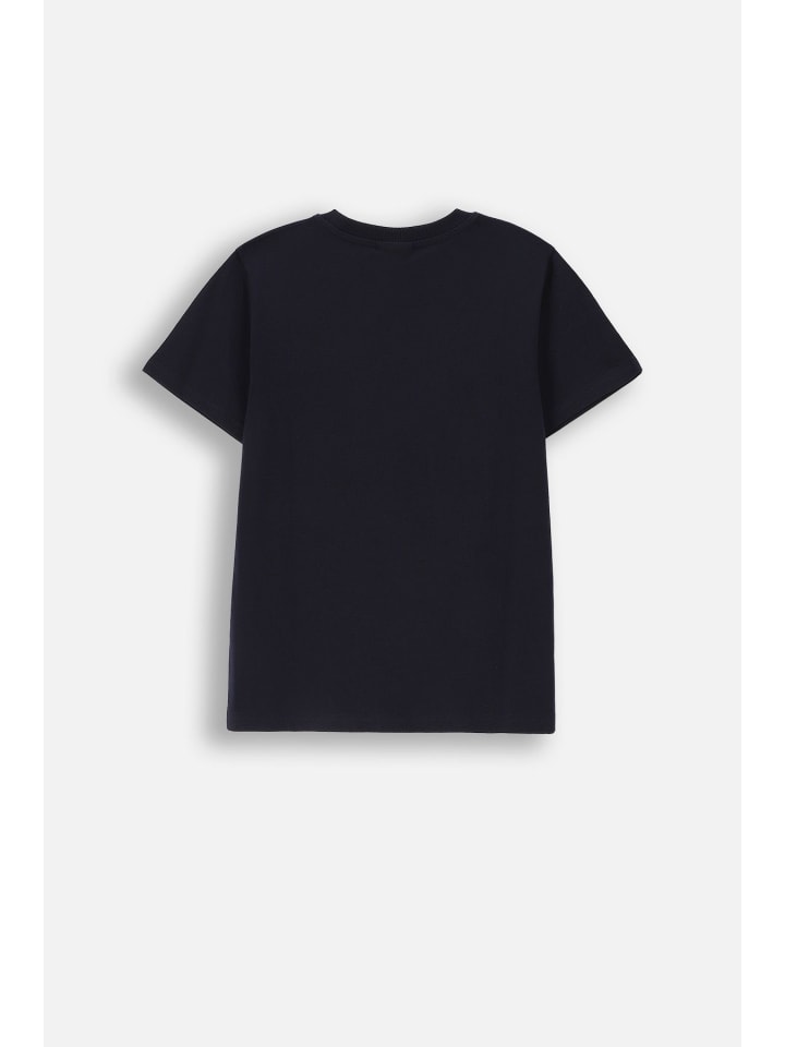 Coccodrillo T-Shirt mit kurzen Ärmeln in dunkelblau günstig kaufen