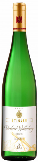 2016 VORDERER WINKLERBERG Ihringen Riesling GG VDP.GROSSE LAGE trocken - Weingut Stigler