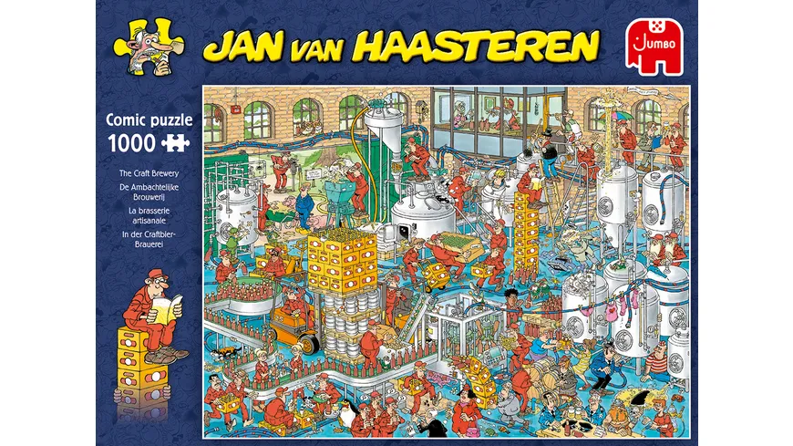 Jumbo Spiele - Puzzle JvH In der Craftbier-Brauerei (1000 Teile)