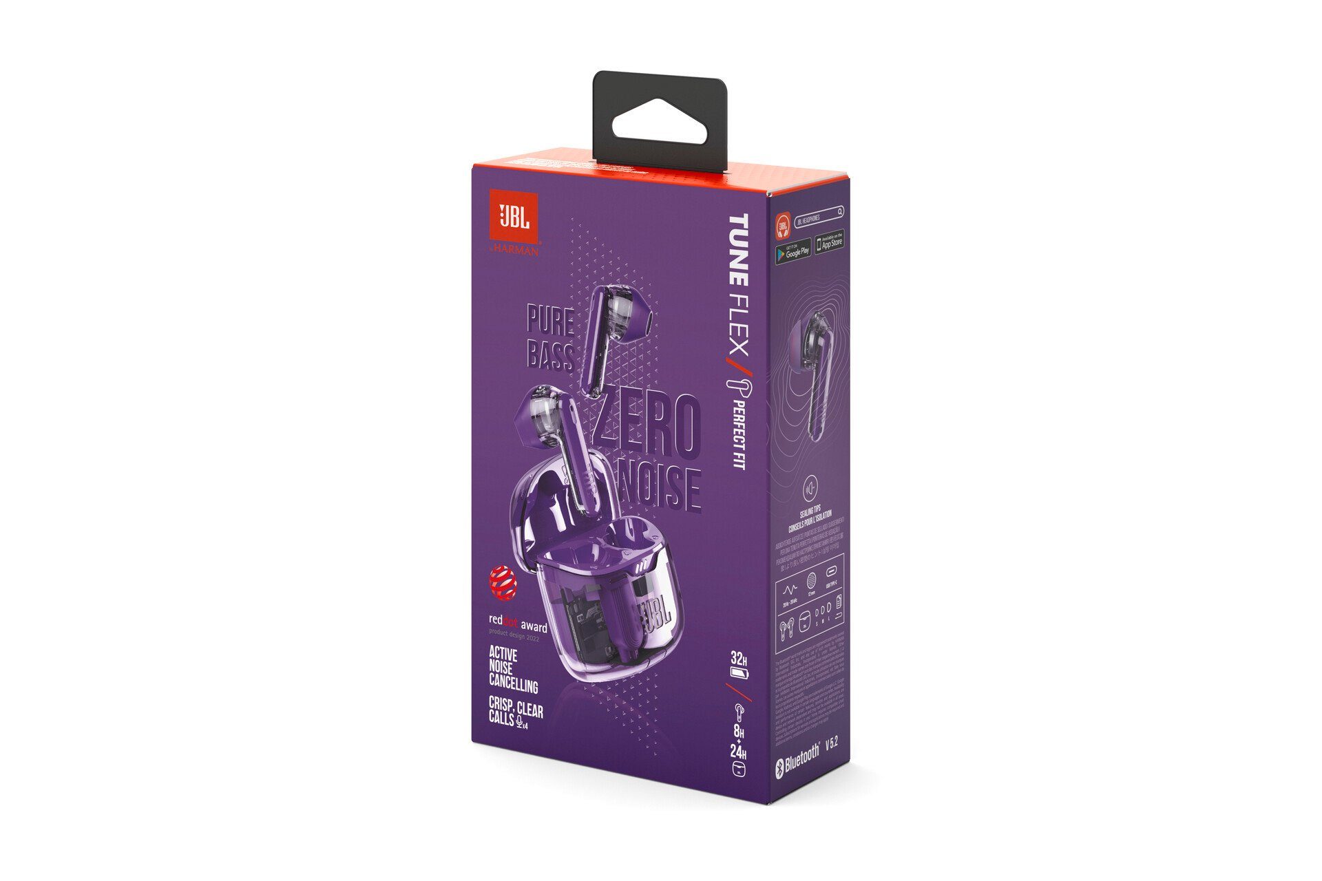 JBL Tune Flex Ghost- Sonderedition wireless In-Ear-Kopfhörer