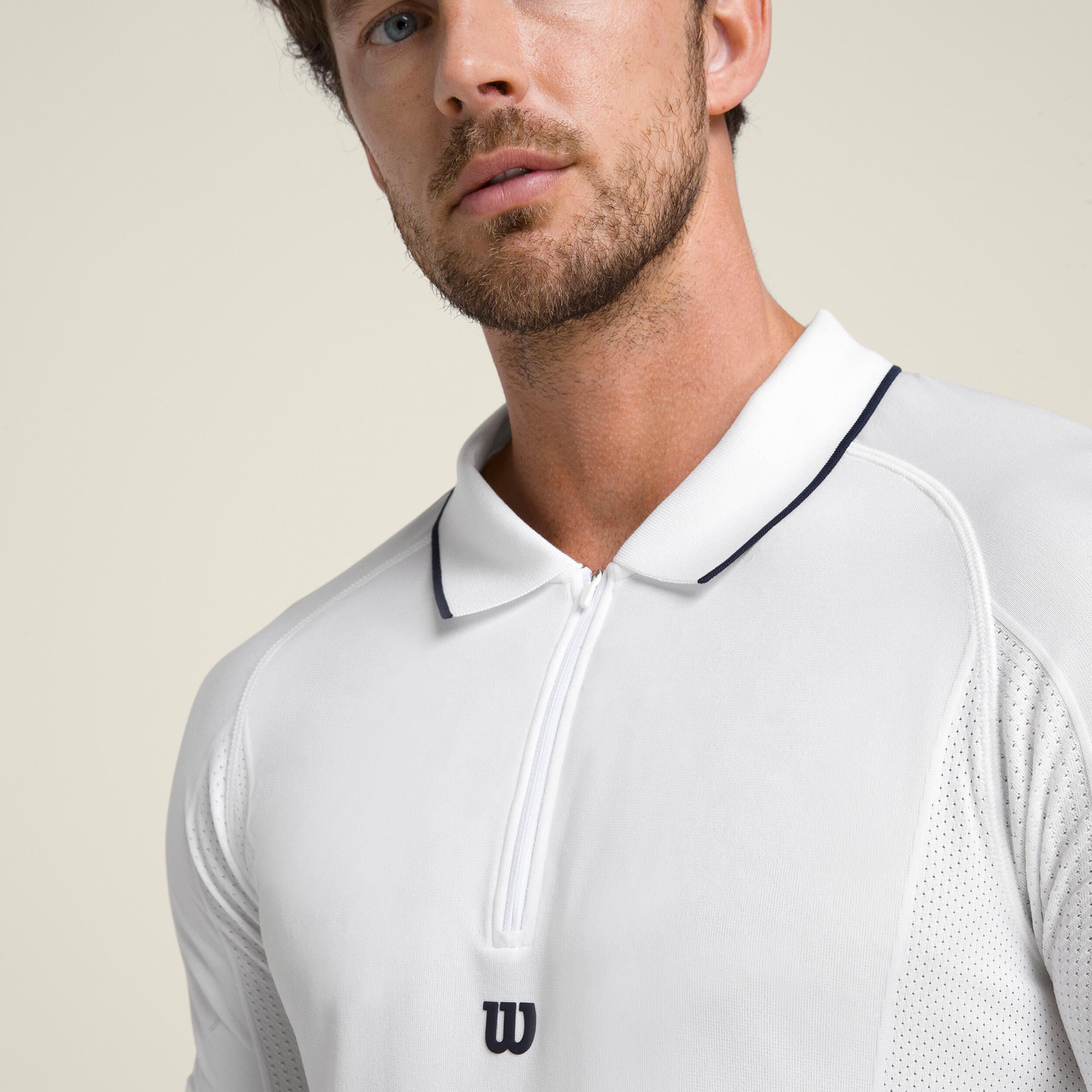 Players Seamless Polo Herren - Weiß