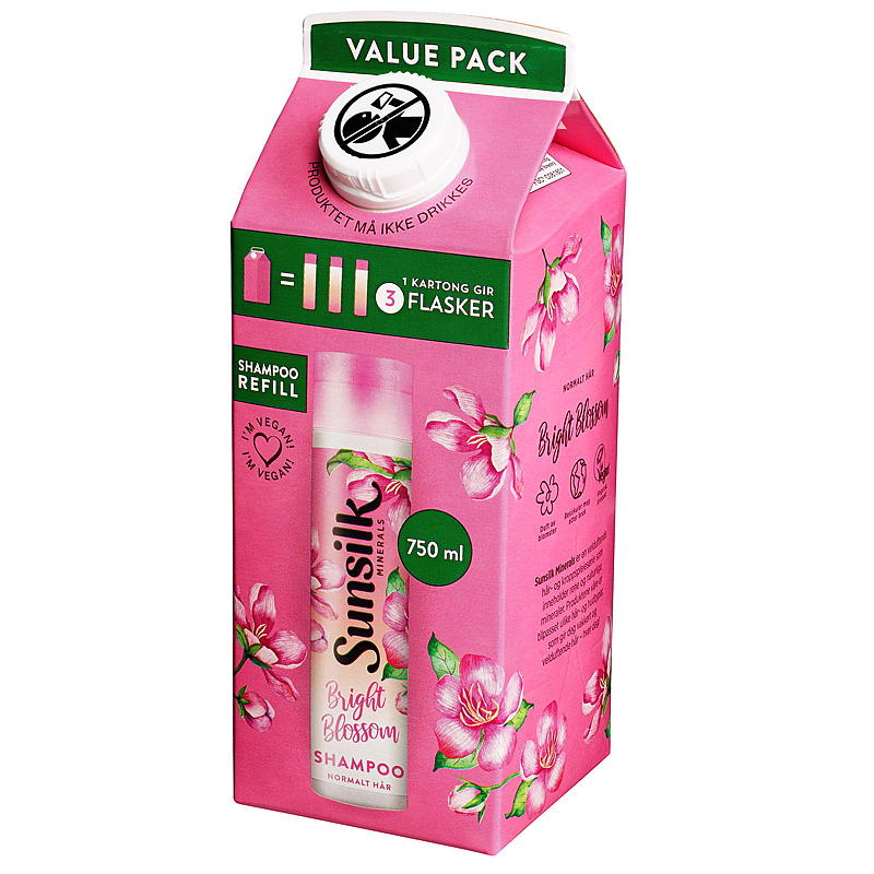 Sunsilk Shampoo 750 ml refill Blossom Sunisilk