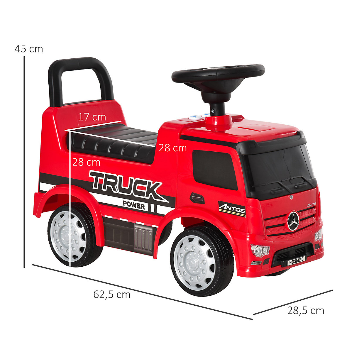 Rutscherfahrzeug als LKW