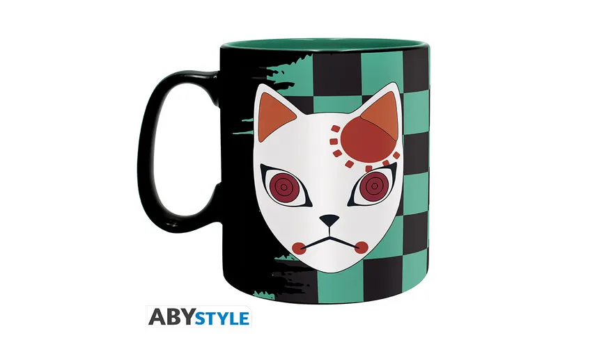 DEMON SLAYER - Tasse - 460 ml - Tanjiro Ohrring - with box x2