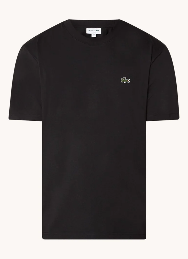 T-shirt Lacoste con logo ricamato