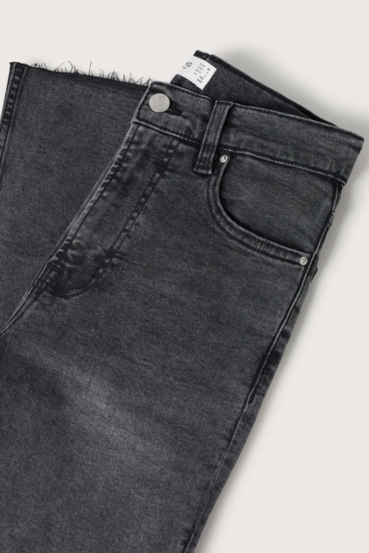 MANGO  Jeans - Grau - Bootcut