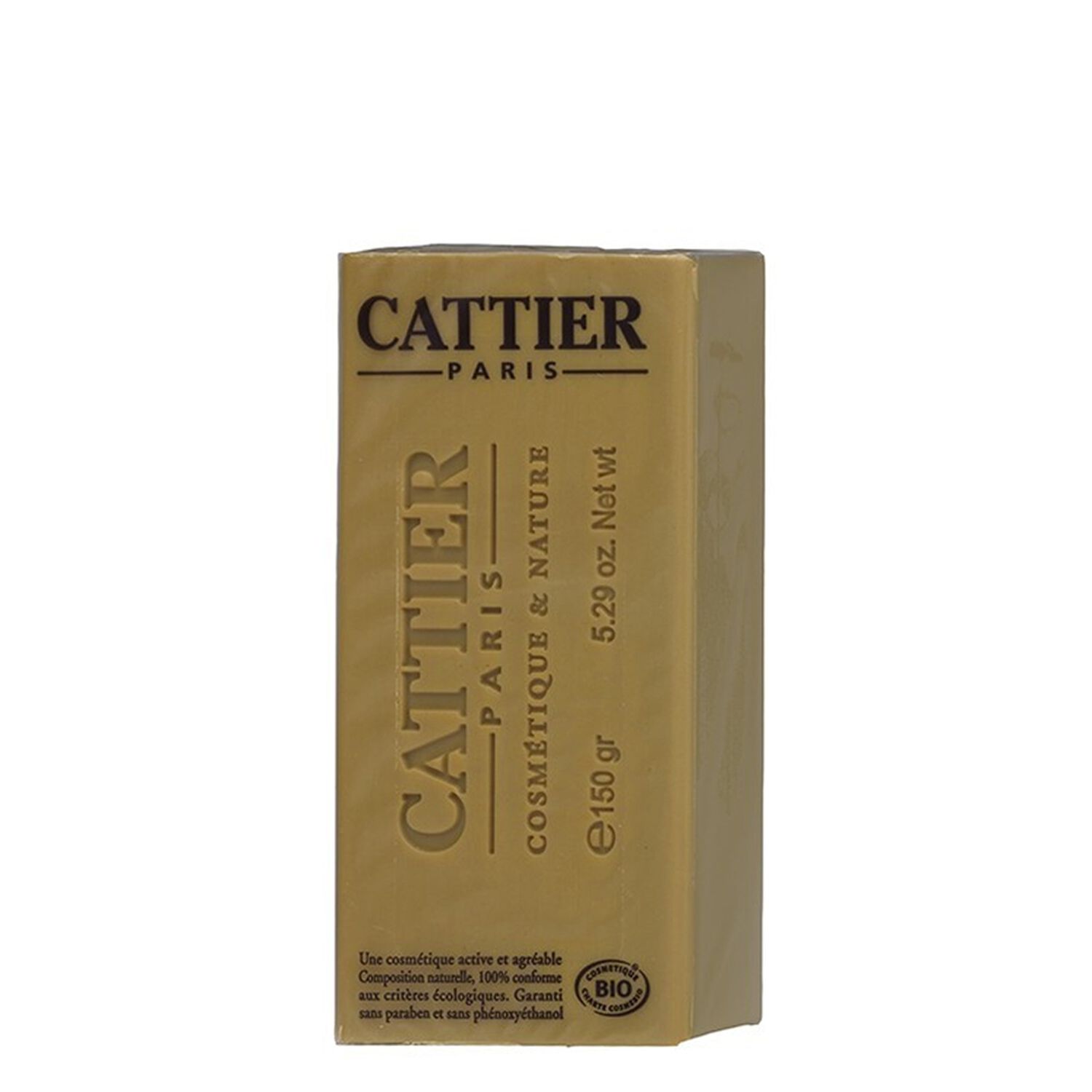 Cattier Savon Doux Végétal Argimel Peaux Mixtes à Grasses 150 g
