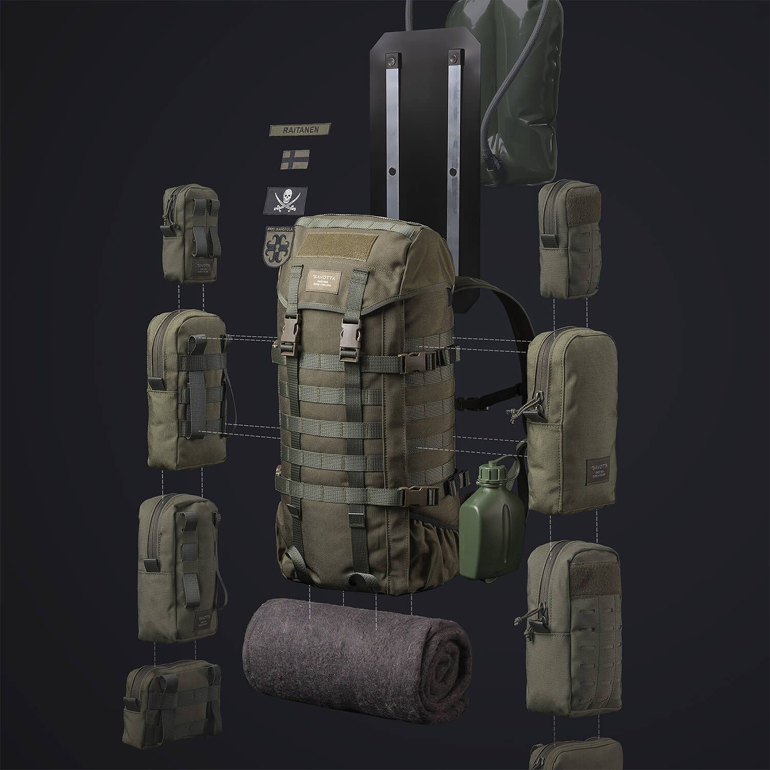 Rucksack Jääkäri M