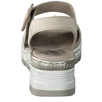 Rieker Keilsandale in beige