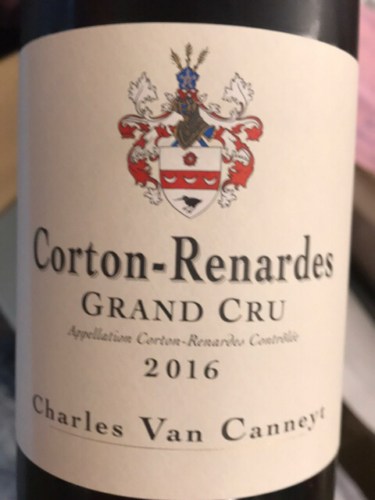 Charles Van CanneytCorton-Renardes Grand Cru 2016