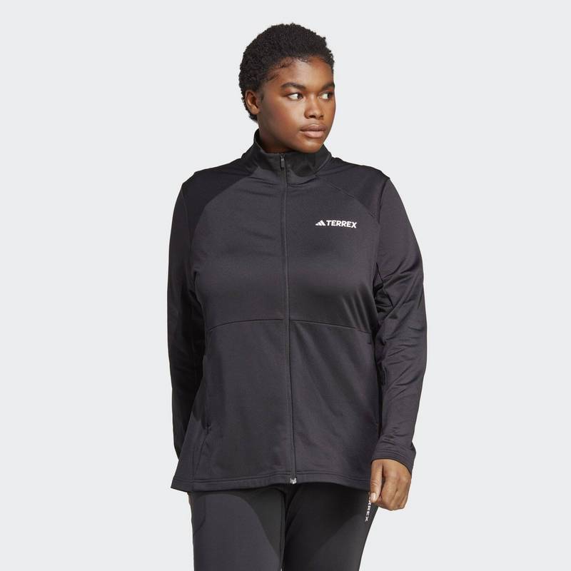 adidas TERREX Multi Fleecejacke – Große Größen Fleecejacke Damen