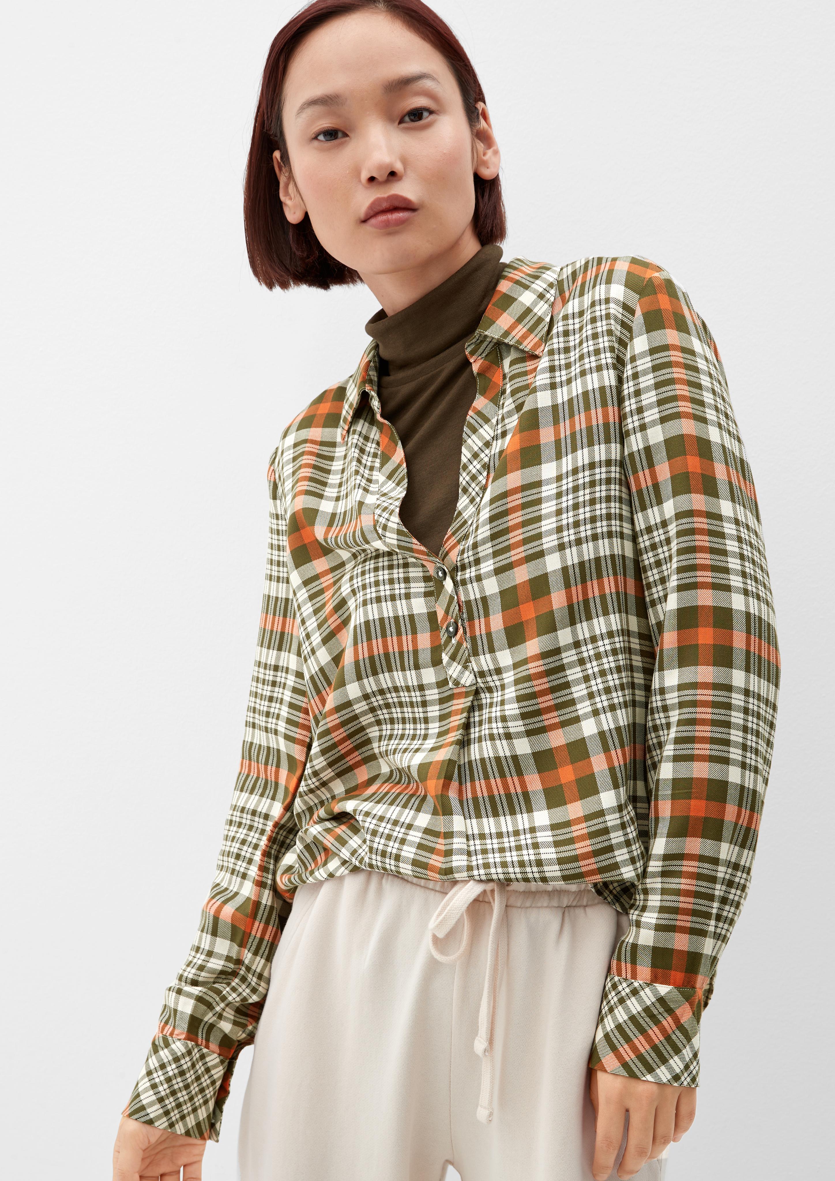 Bluse mit Karomuster  2120721-79N4