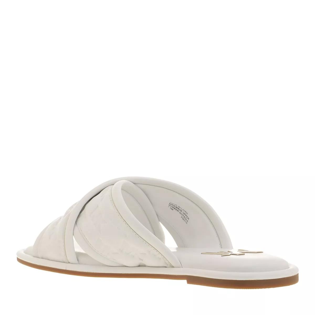 MICHAEL KORS Pantoletten weiss Slide