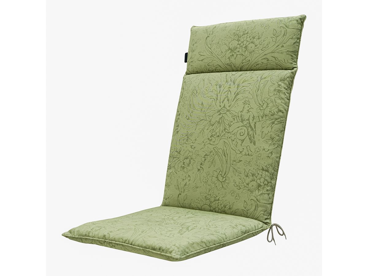 Madison Nori Green 120x50 Gartenstuhlkissen mit hoher Rückenlehne