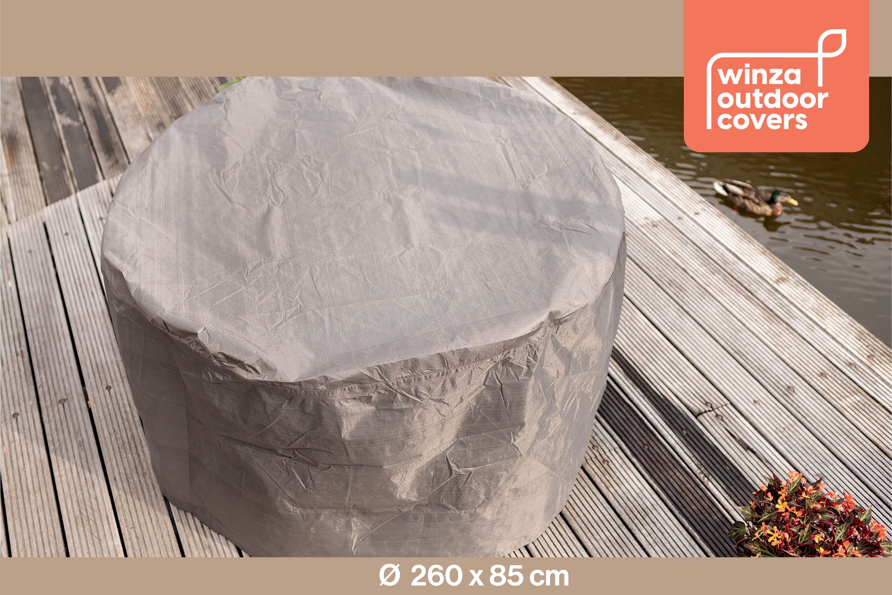 Winza Ø260 x 85 cm Schutzhülle Gartenmöbel
