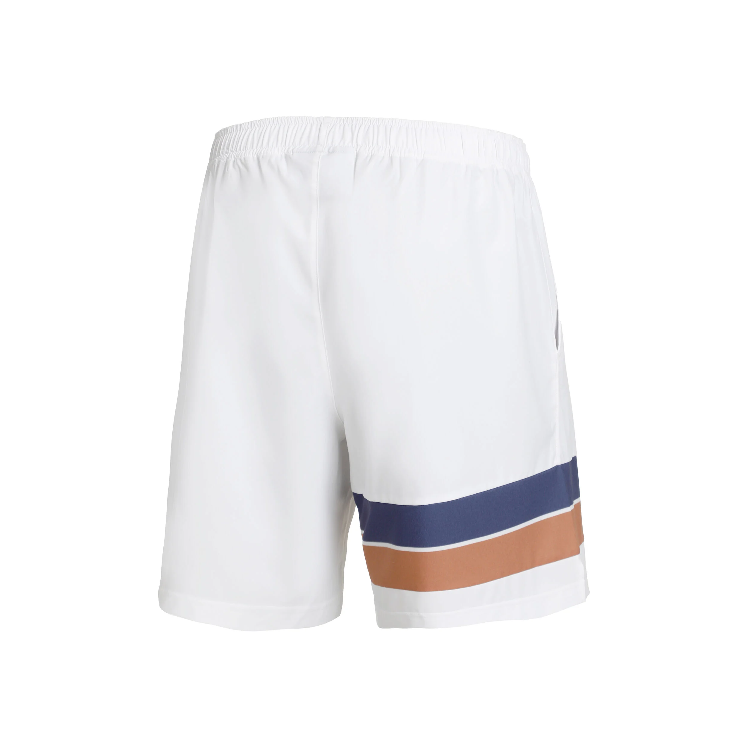 Retro Stripe Block Smash Shorts Herren - Weiß