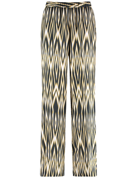 Schlupfhose mit Ikat Print