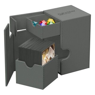 Ultimate Guard Flip`n`Tray 100+ XenoSkin Monocolor - Grau